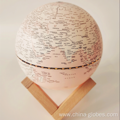 Mini World Globe with LED Lighting for Kids